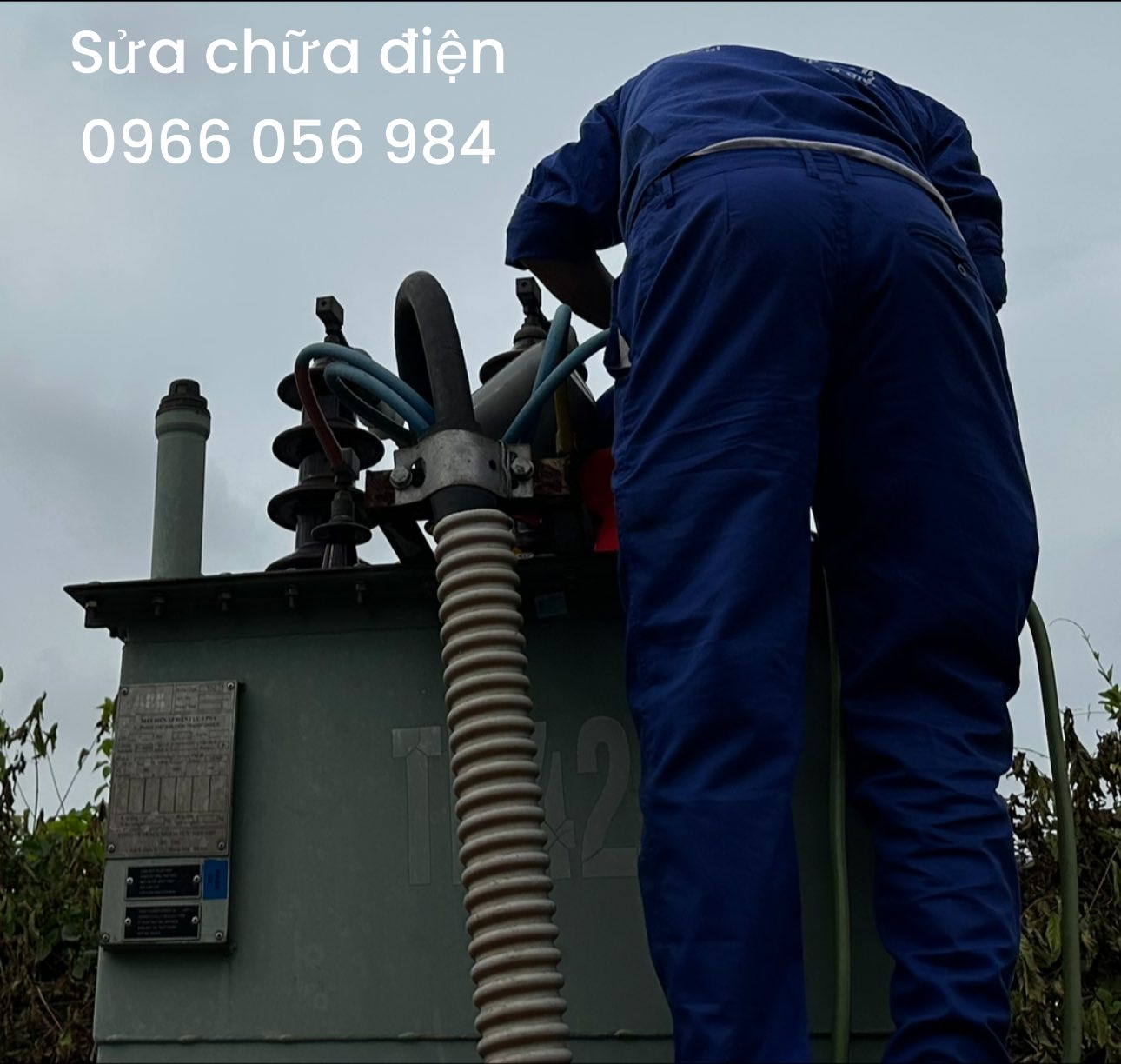Sửa chữa máy biến áp - Xử lý sự cố điện 👉0966 056 984