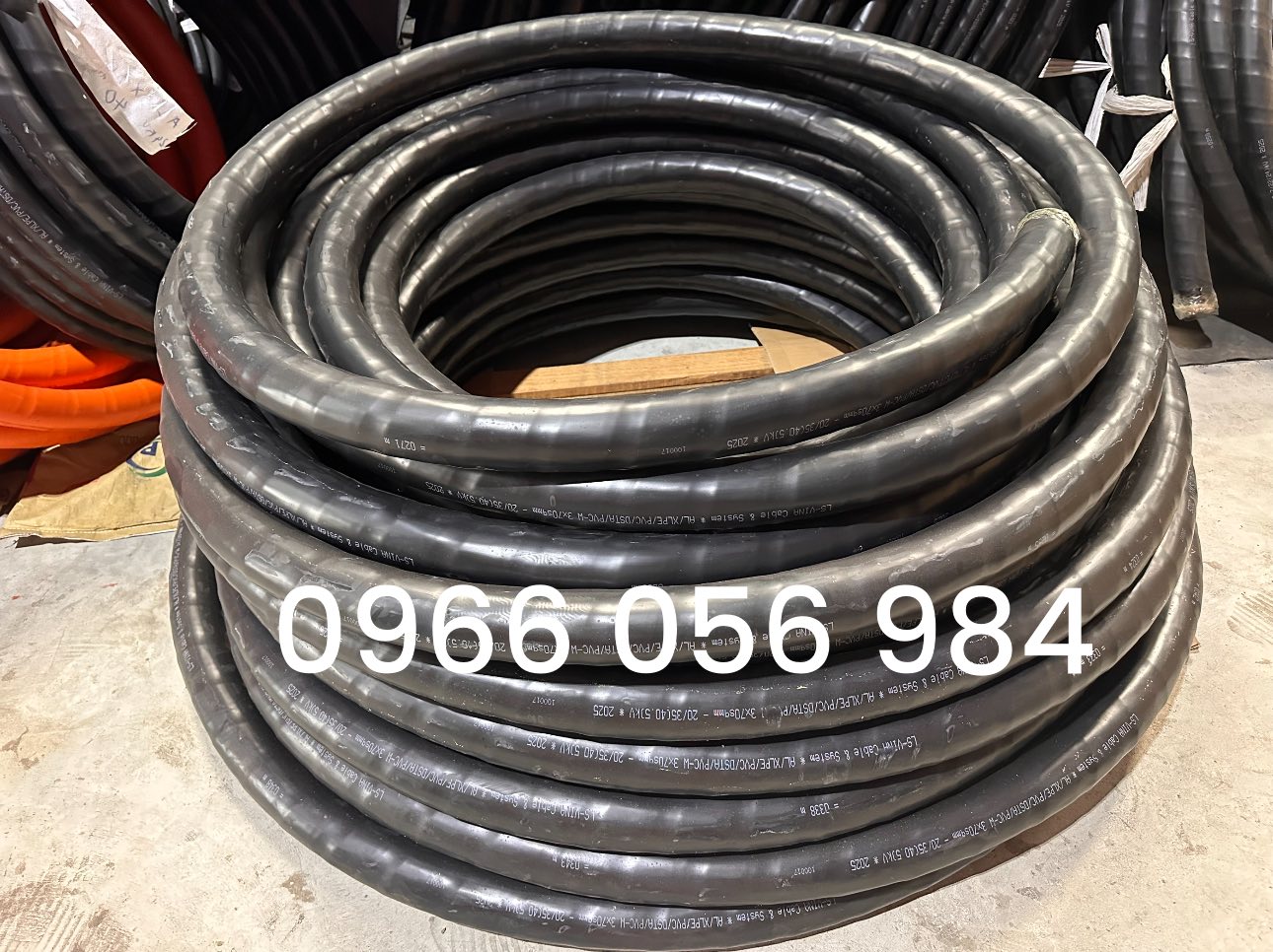 Dây cáp điện 35kV có sẵn phục vụ bà con, alo là giao liền 👉0966 056 984