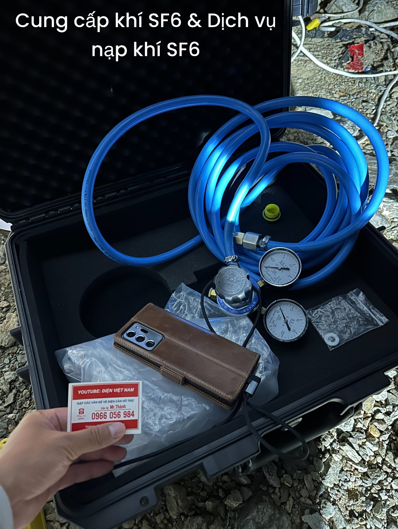 Cung cấp khí SF6 chất lượng và dịch vụ nạp khí SF6 👉0966 056 984