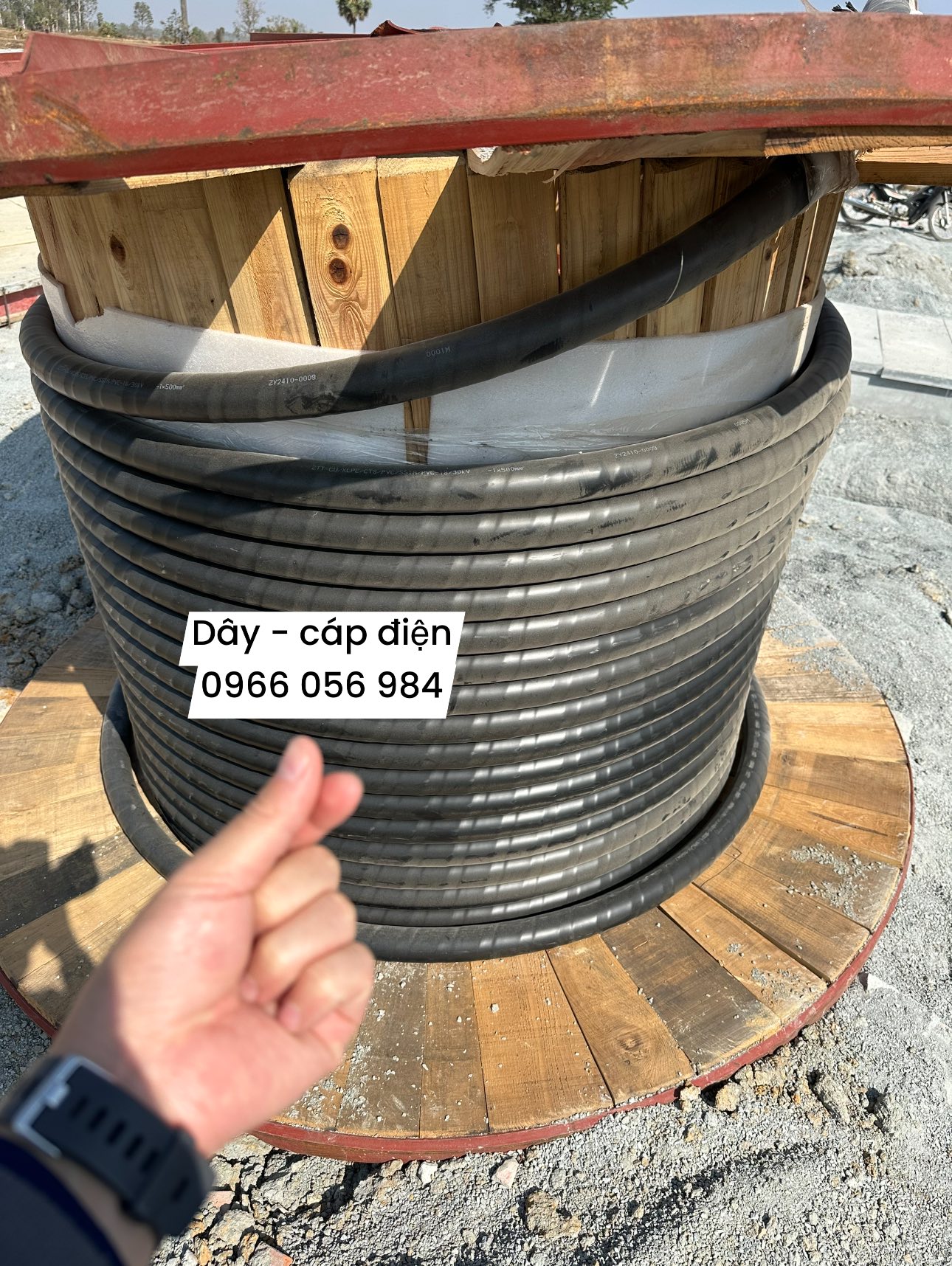 Cáp trung thế có sẵn, alo là giao tại chân công trình 👉0966 056 984