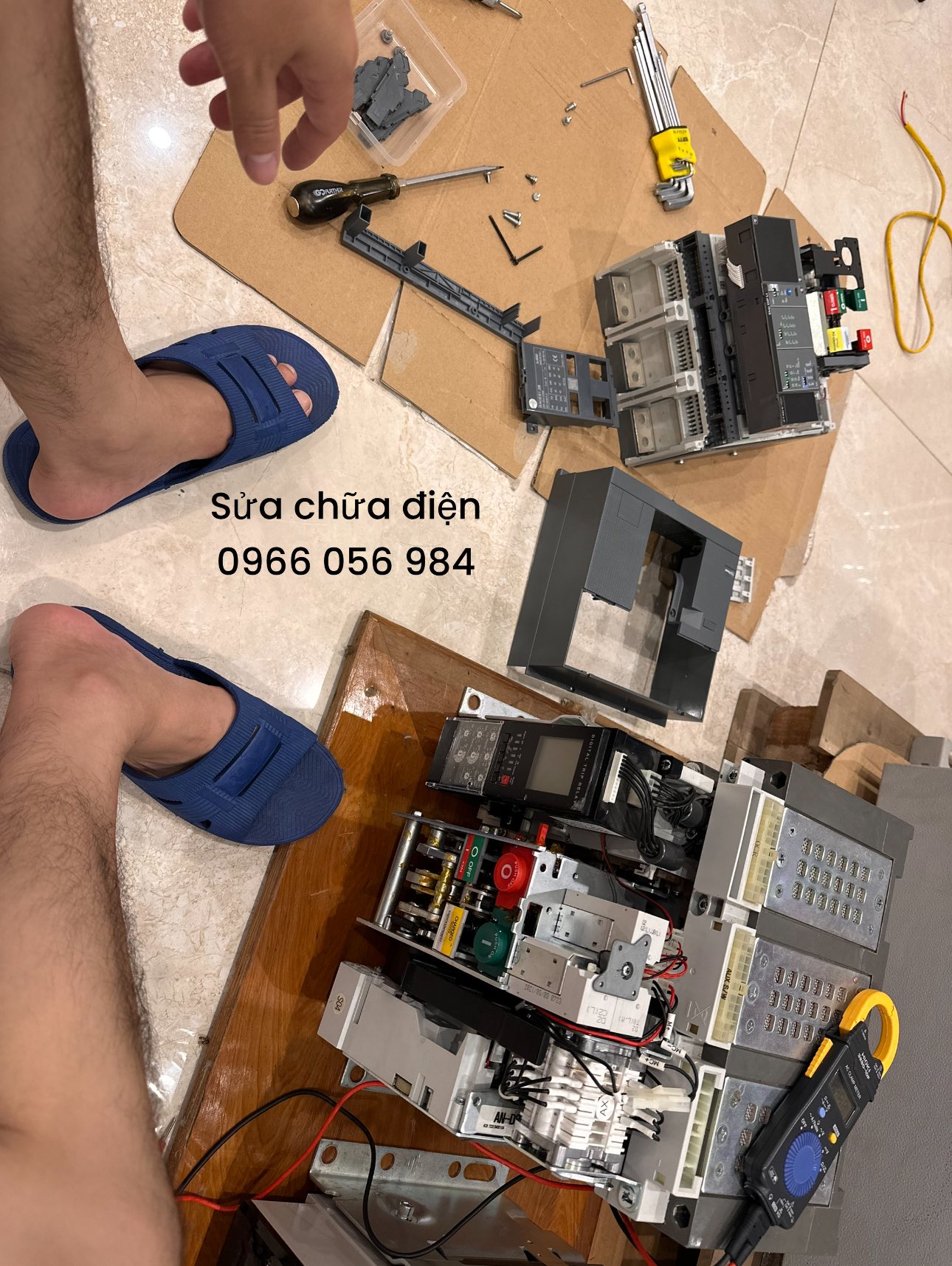 Sửa chữa máy cắt hạ thế (ACB) - Cung cấp các dịch vụ về điện 👉0966 056 984