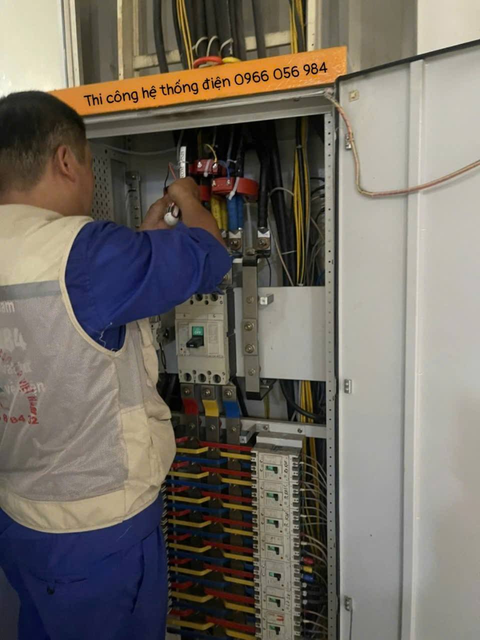 Thi công hệ thống điện hạ thế - Cung cấp các dịch vụ về điện 👉0966 056 984