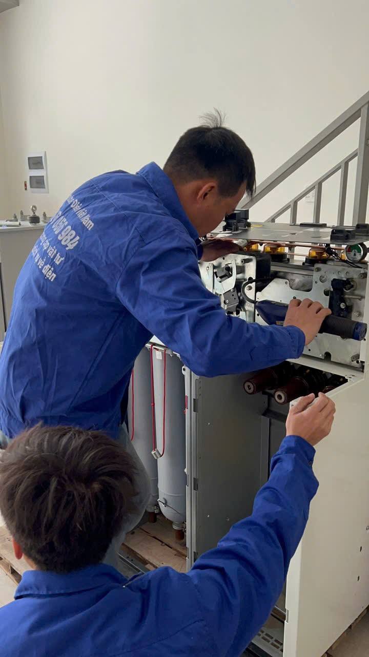 Nhận sửa chữa xử lý rò khí SF6 tủ RMU - Sửa chữa điện 👉0966 056 984