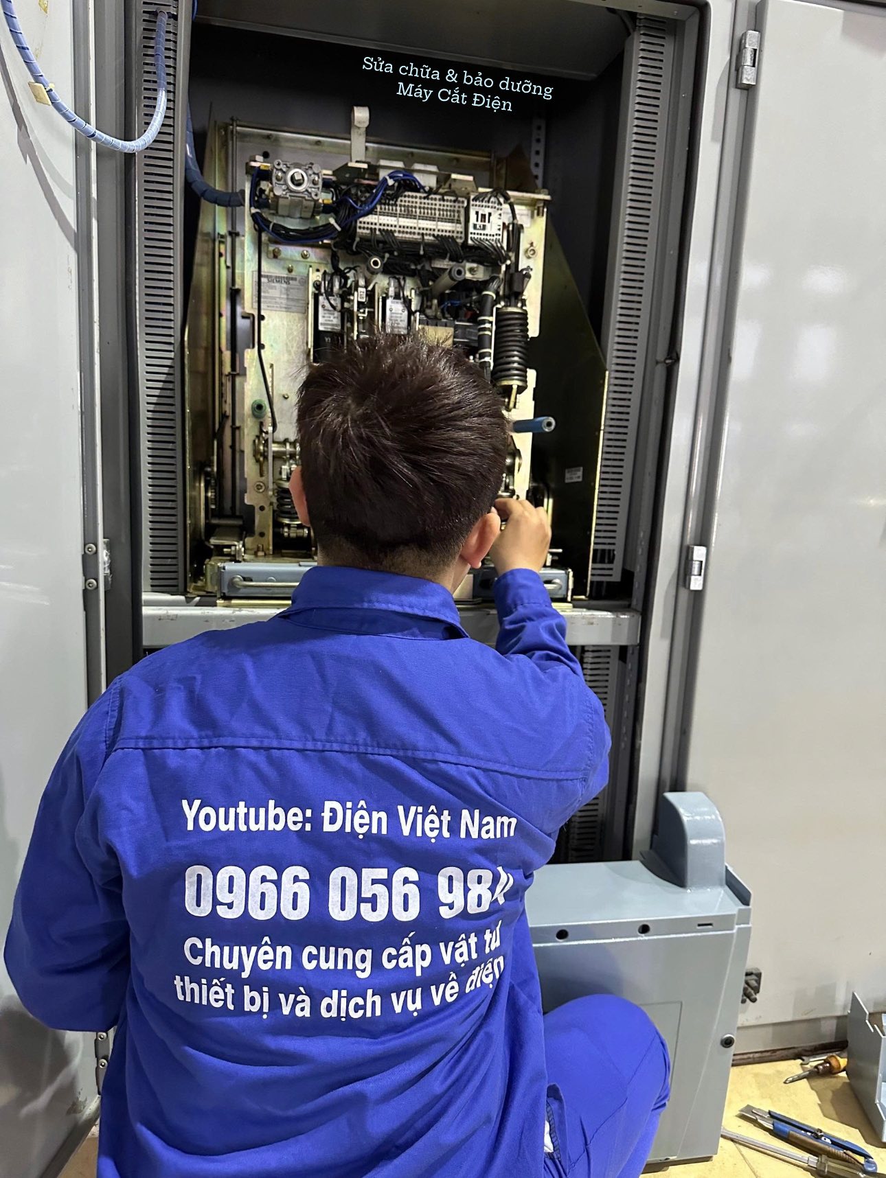 Sửa chữa máy cắt hợp bộ 24kV - Cung cấp dịch vụ sửa chữa điện 👉0966 056 984