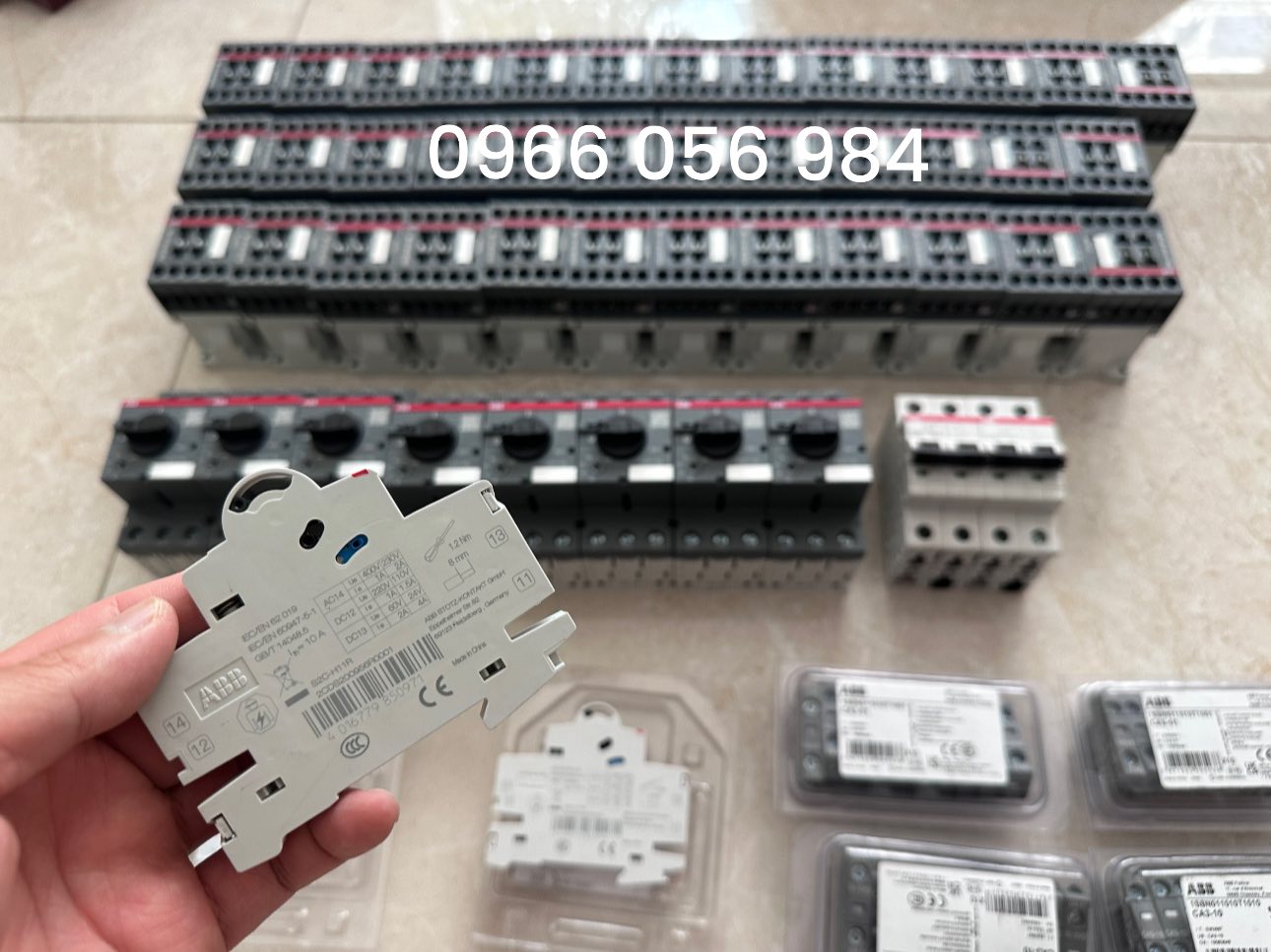 ABB về phục vụ bà con - Cung cấp vật tư, thiết bị cho ae làm tủ bảng điện 👉0966 056 984