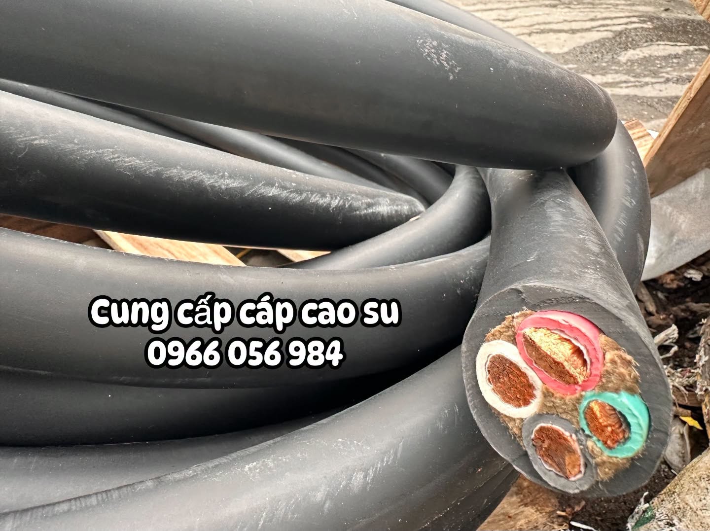 Cáp cao su